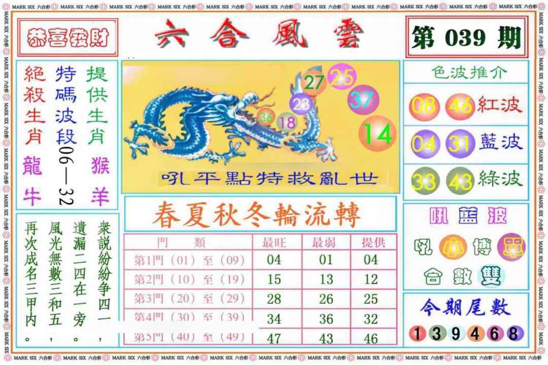 039期六合风云《另版》[图]